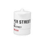 Prayer street  Teapots