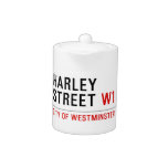 HARLEY STREET  Teapots