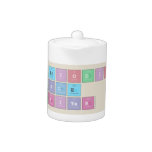 Periodic
 Table
 Writer  Teapots