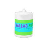 I Love Dallas  Teapots