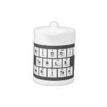 Periodic
 Table
 Writer  Teapots