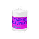(Brewashere) ave.stophating  Teapots