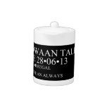Ridwaan TaLiEp Ave  Teapots