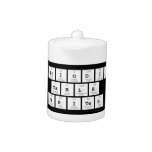 Periodic
 Table
 Writer  Teapots