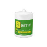Game
 Letter  me n my life
 Tile TABASSUM  Teapots