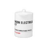 London electrical  24/7    Teapots