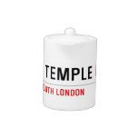 The Temple  Teapots