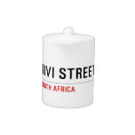 caprivi street  Teapots