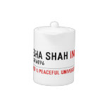 Kavisha shah  Teapots