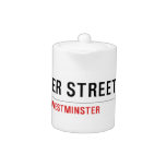 Baker street  Teapots