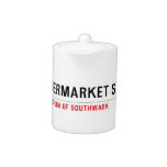 leathermarket St.  Teapots