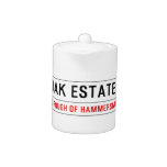 Old Oak estate  Teapots