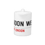 LONDON WEST   Teapots