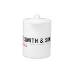 We are Smith & Smith  Teapots