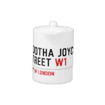 YOOTHA JOYCE Street  Teapots