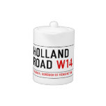 Holland Road  Teapots