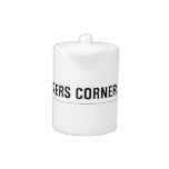 Speakers Corner:  Teapots