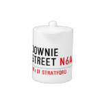 Downie Street  Teapots