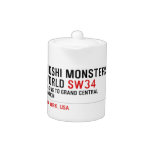 mOSHI mONSTERS wORLD  Teapots