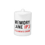 mEMORY LANE  Teapots