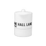 welcome hall lane  Teapots