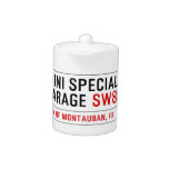 MINI SPECIAL GARAGE  Teapots