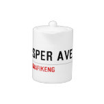 Cassper ave  Teapots