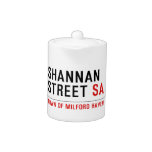 Shannan Street  Teapots