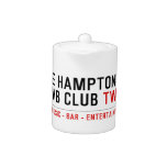the Hampton  MWB Club  Teapots