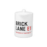 Brick lane  Teapots