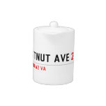  Chestnut Ave  Teapots