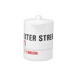 Boxter Street    Teapots