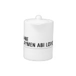 Your Name Street aymen abi love w1  Teapots