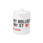 hairy bollocks fanny st  Teapots