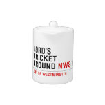 LORD'S CRICKET GROUND  Teapots