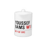 Youssef Bams  Teapots