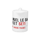 Manuel le Saux Street  Teapots
