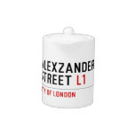 alexzander Street  Teapots
