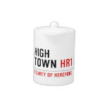 HIGH TOWN  Teapots