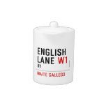 English Lane  Teapots