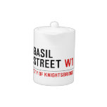 Basil Street  Teapots