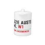 Lizzie Austen Ave.  Teapots