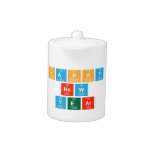 Happy
 New
 Year  Teapots