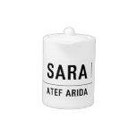 sara  Teapots