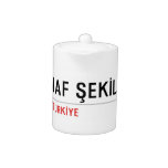 menaf Şekİlİ  Teapots