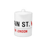 Main St.  Teapots