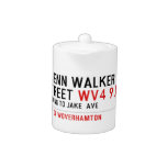 glenn walker street  Teapots