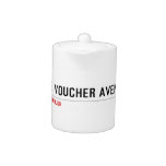 purple voucher avenue  Teapots
