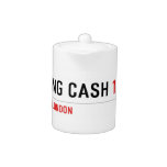 YOUNG CASH  Teapots