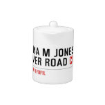 Donna M Jones Clover Road  Teapots